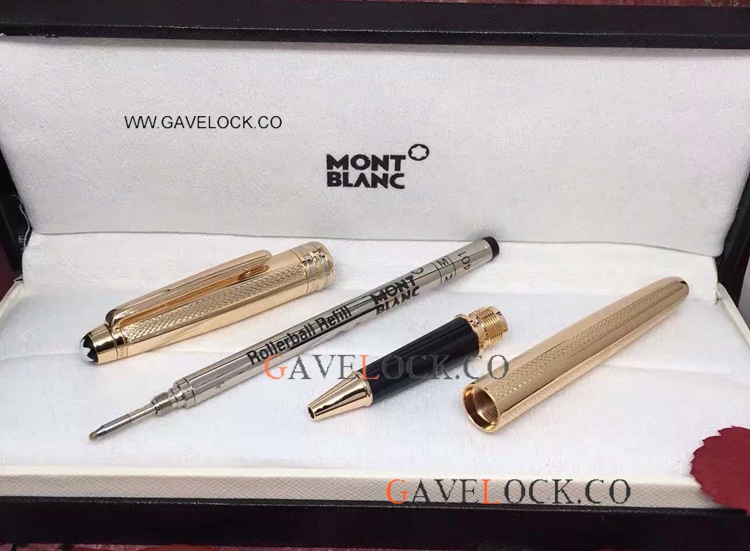 Knockoff Montblanc Meisterstuck Gold Rollerball Pen Wholesale